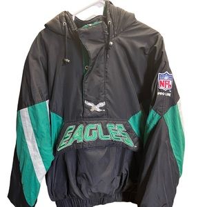 Vintage NFL Philadelphia Eagles Pro Line Authentic Starter Jacket Size L